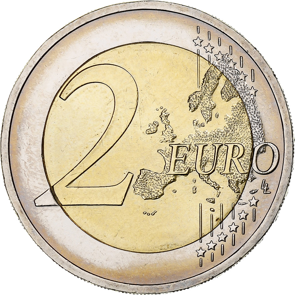 NEMECKO - BUNDESREPUBLIK,
2 eurá,
Sasko