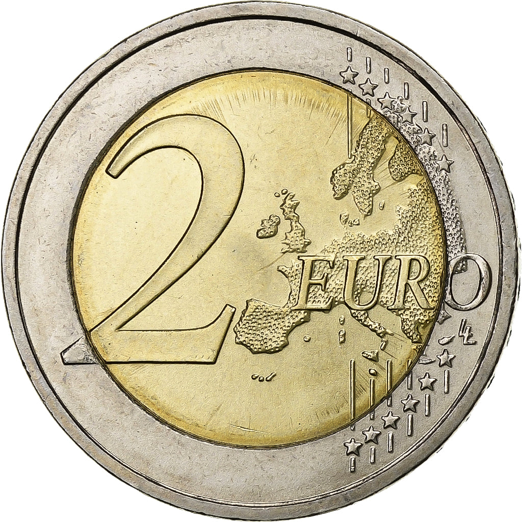 Nemecko,
indukčnosť,
2 eurá