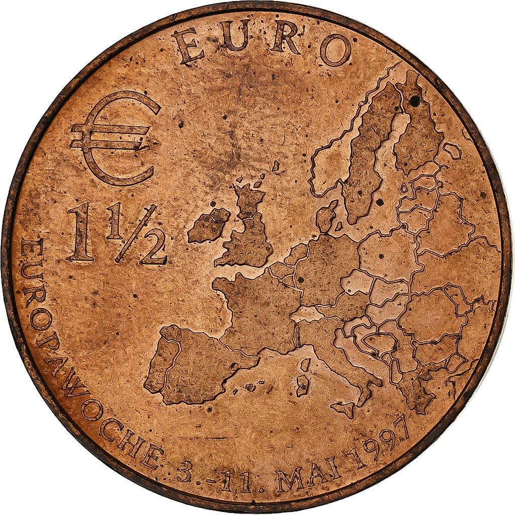 Nemecko,
1-1/2 eura,
1997
