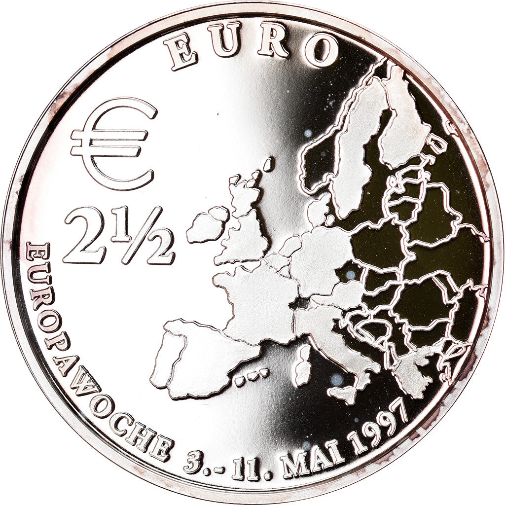 NEMECKO - BUNDESREPUBLIK,
2 1/2 eura,
1997