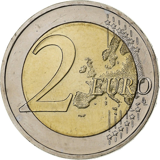 Nemecko, 
  
  2 eurá, 
  
  Bundesländer - "Hesensko"
