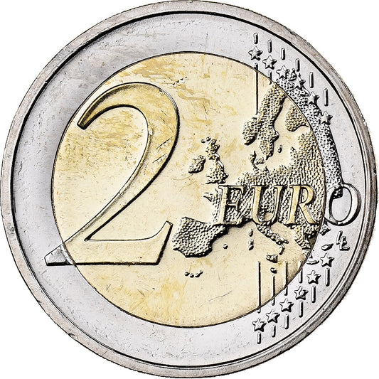 NEMECKO - BUNDESREPUBLIK, 
  
  2 eurá, 
  
  Coloriert