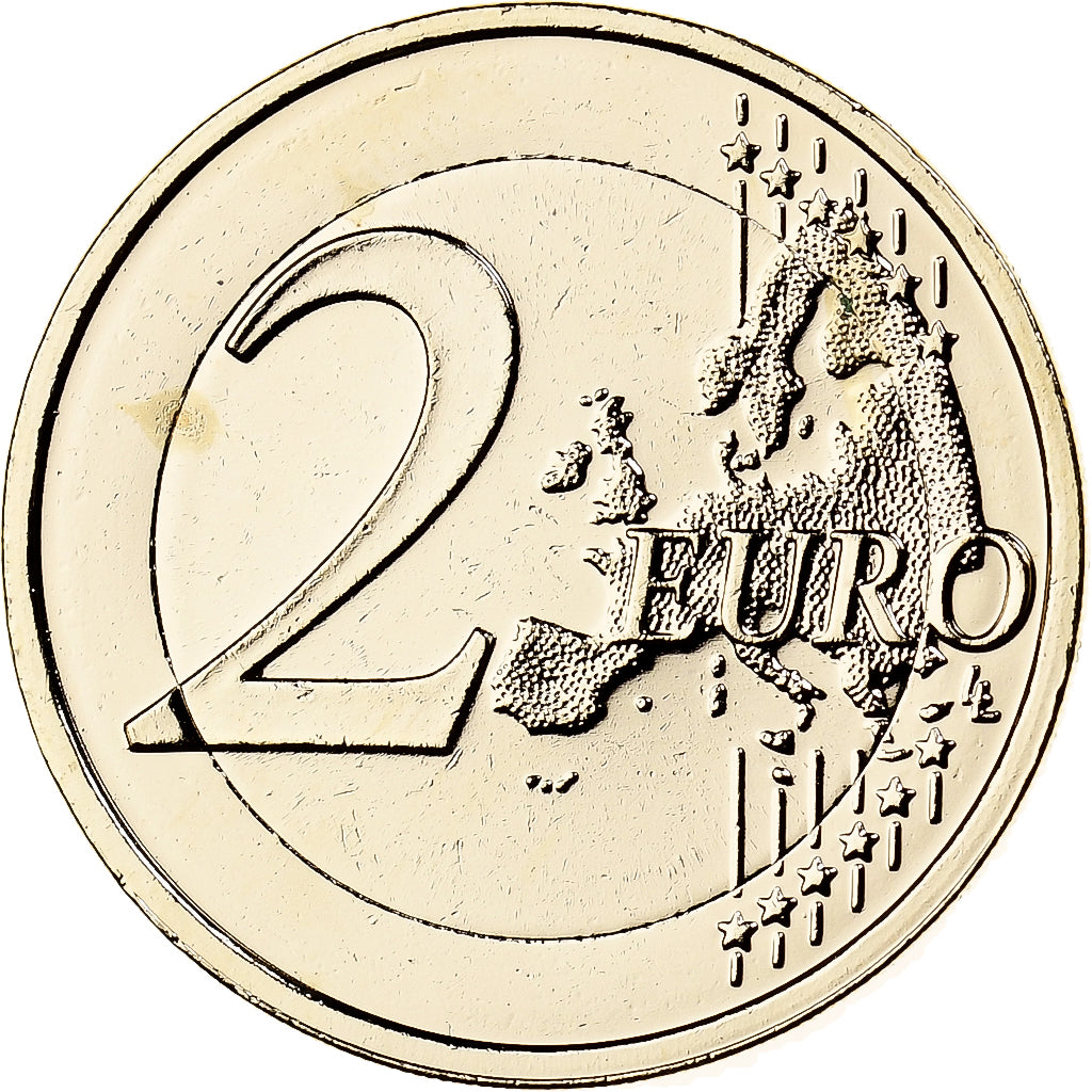 Nemecko, 
  
  2 eurá, 
  
  Fantasieprägung .Dorée