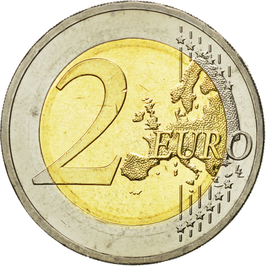 NEMECKO - BUNDESREPUBLIK, 
  
  2 eurá, 
  
  10. Jahrestag von EMU