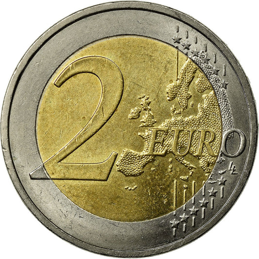 NEMECKO - BUNDESREPUBLIK, 
  
  2 eurá, 
  
  Znovuzjednotenie