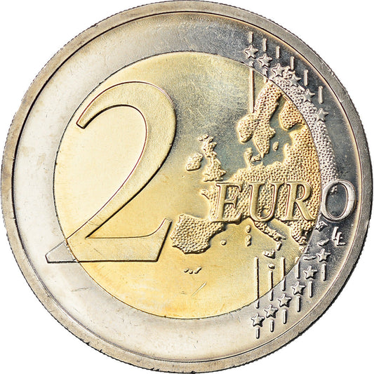 NEMECKO - BUNDESREPUBLIK, 
  
  2 eurá, 
  
  Neuschwanstein
